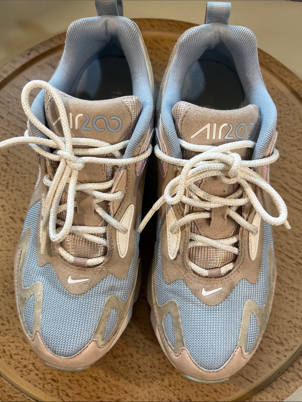 Nike Air 200 Sneakers in Light Blue & Beige